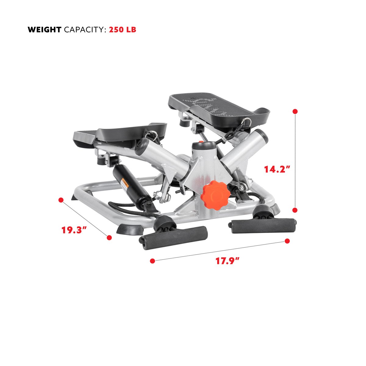 Sunny Health & Fitness Máquina escalonadora con Bandas de Resistencia SF-S0979
